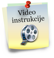 Video instrukcije Sjedi5